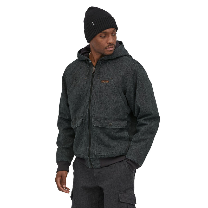 Campera Men's Iron Forge Hemp® Canvas Hooded | Back INBK